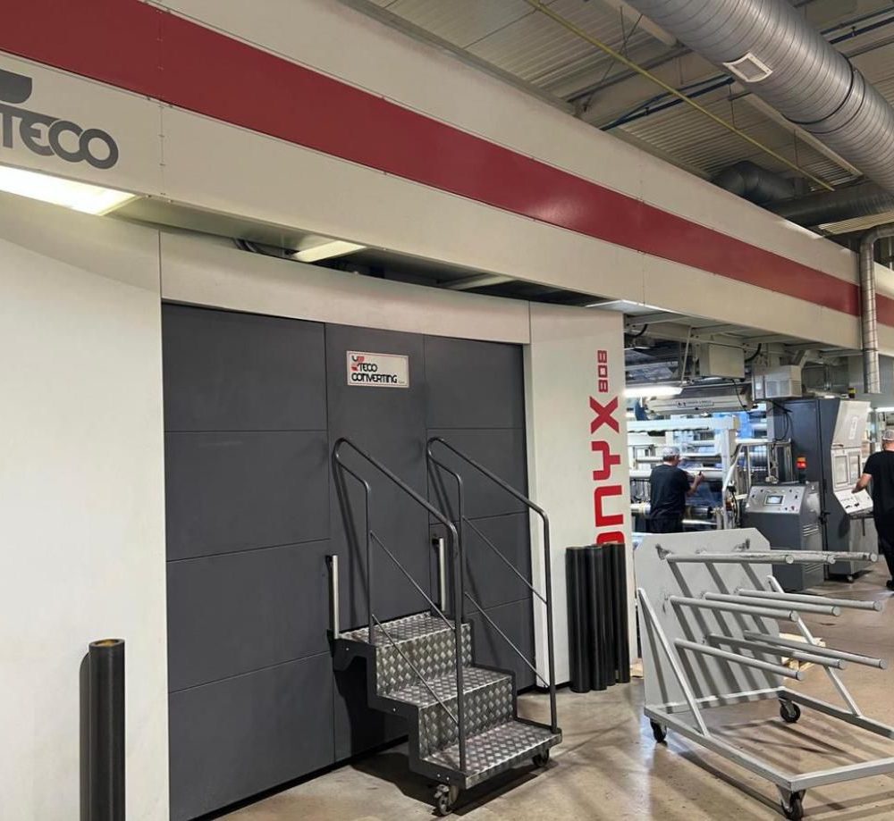 Impresora Flexográfica UTECO ONYX 808 Gearless – Año 2010