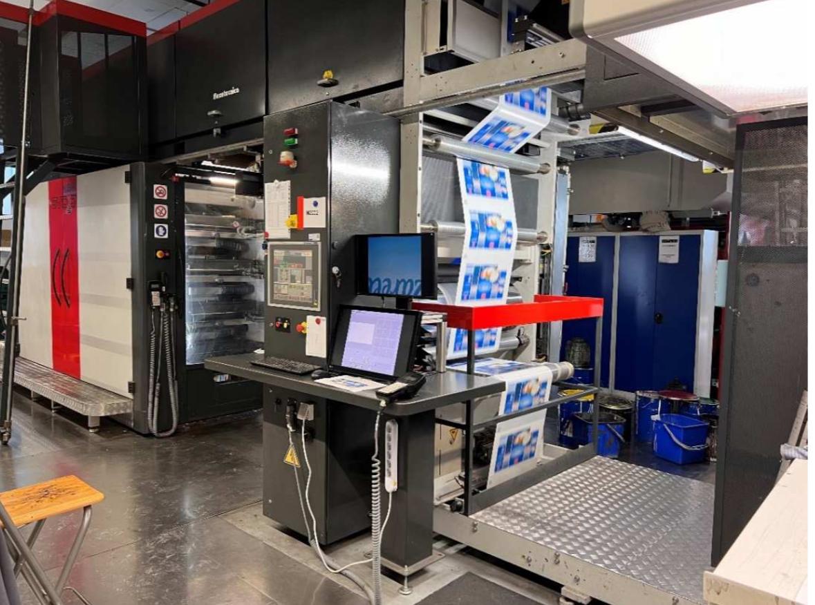 Impresora Flexográfica FLEXOTECNICA Modelo EVO XD100 – Año 2014