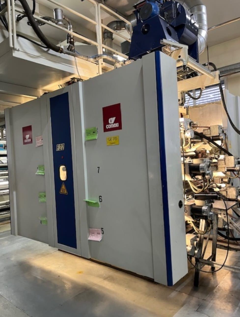 Impresora Flexográfica COMEXI Modelo FP1808 CNC Gear – Año 1998